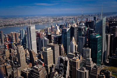 New York vue de l'Empire state building