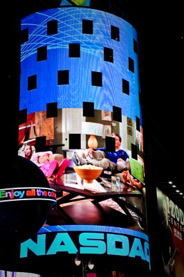 Nasdac on Time Square