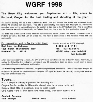 06 - WGRF #33 - Portland OR 1988