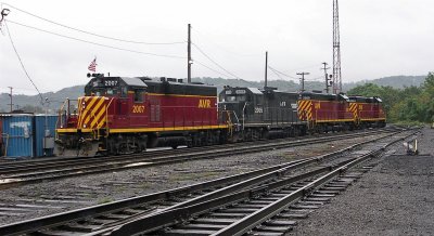 87 - Allegheny Valley Railroad - Glenwood Yard - Pittsburgh