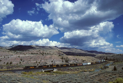 Westbound, Price River Canyon, Utah, 1987