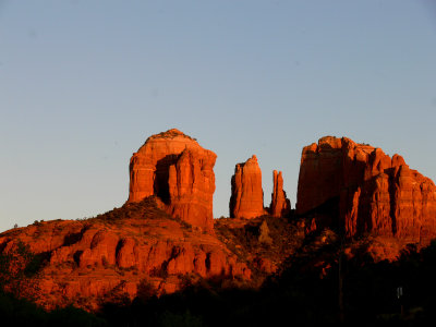 Cathedral Rock at sunset