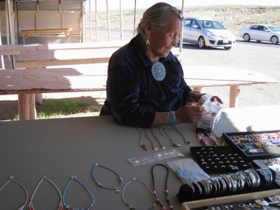 Navajo craft stand