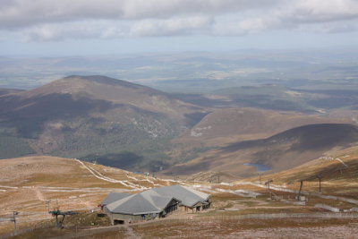 Ptarmigan restaurant and Meall a Bhuachaille
