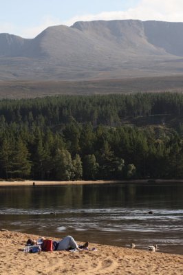 Cairn Lochan form Loch Morlich