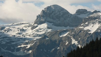 Gletscherhore (9655ft) from Zweisimmem
