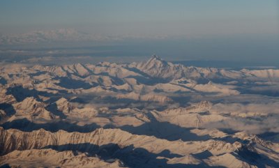 Flight back - Alps