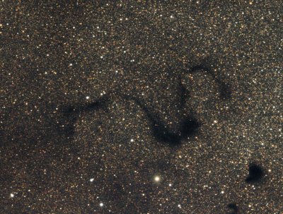 Snake nebula, crop 100%