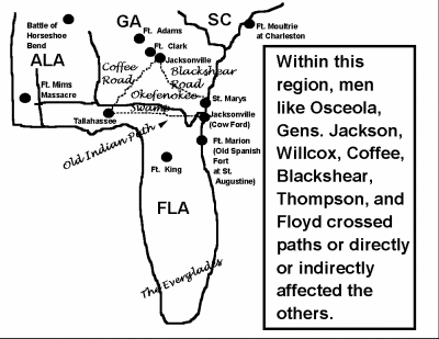 South Georgia And North Florida In Indian Times