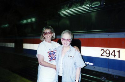 Barbara and Rosemary Carnell in Atlanta USA