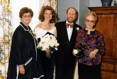 Tina Brady and Stephen Carnell's Wedding 1994
