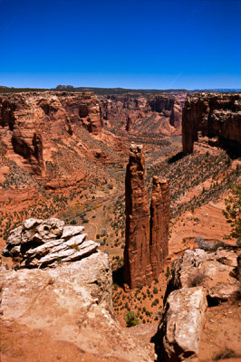 Spider Rock Star Trail 2 (Canyon De Chelly)