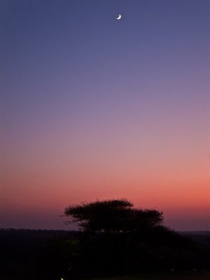 My last sunrise in Africa