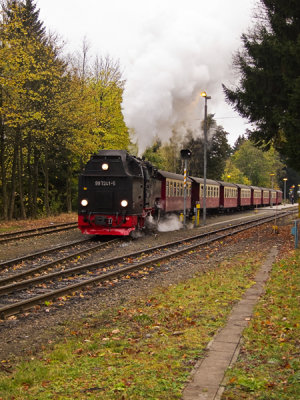 Narrow Gage Steam Train