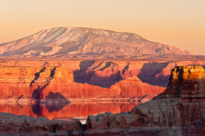 Navajo Mountain and Reflections