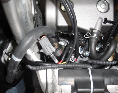 Tuner Connections Between Stock Harness and Throttle Body
