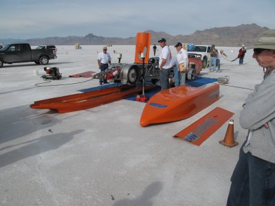 Bonneville Salt Flats - 300+ MPH Mormon Missile