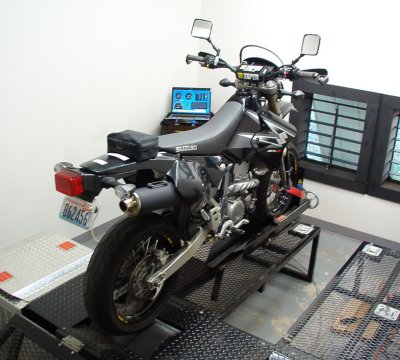 DRZ400SM Dyno Testing