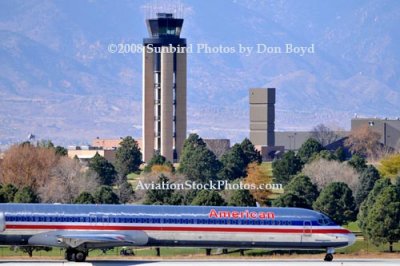 2008 - Peterson AFB / Coloriado Springs Municipal Airport Air Traffic Control Tower airport aviation stock photo #2693