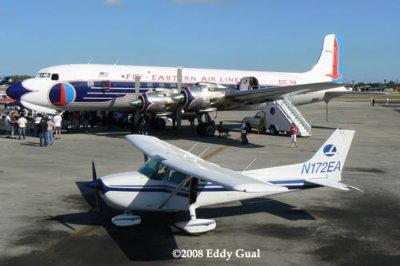 2008 - a scene at the Historical Flight Foundation's Open House for N836D at Opa-locka Executive Airport