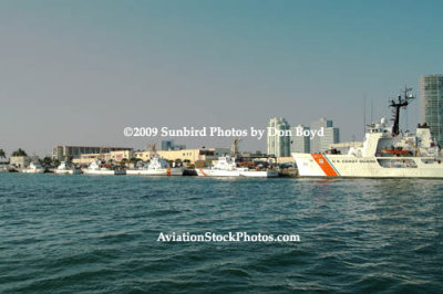 2009 - the cutter fleet is in at Sector Miami (former Base Miami Beach) stock photo #1631
