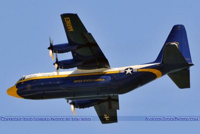 USMC Blue Angels C-130T Fat Albert (New Bert) #164763 military air show aviation stock photo #6214
