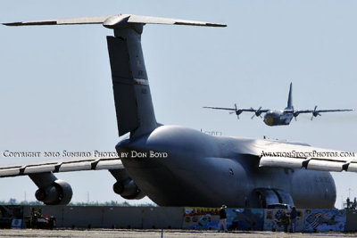 USMC Blue Angels C-130T Fat Albert (New Bert) #164763 military air show aviation stock photo #6223