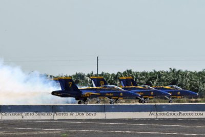 The Blue Angels at Wings Over Homestead practice air show at Homestead Air Reserve Base aviation stock photo #6235