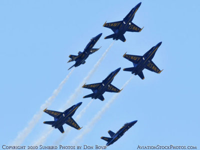 The Blue Angels at Wings Over Homestead practice air show at Homestead Air Reserve Base aviation stock photo #6311
