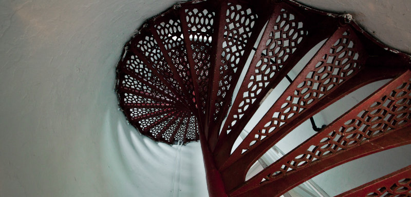 Spiral Staircase, Eagle Harbor Lighthouse<br>(Keweenaw_101312_049-2.jpg)
