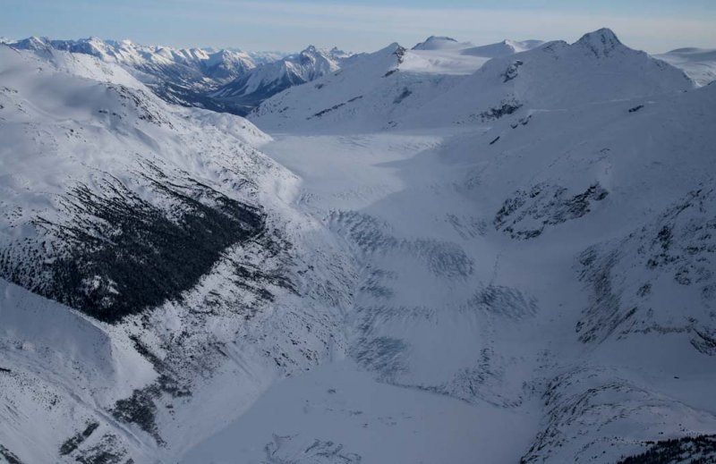 Bishop Glacier, View SE <br> (Lillooet011508-_0954.jpg)