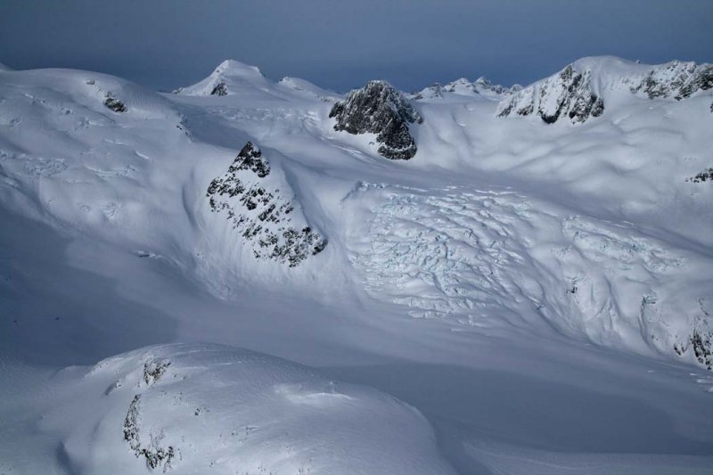 Lillooet Mt:  View NNE From Dalgleishs Unnamed E Glacier <br> (Lillooet011508-_1130.jpg)