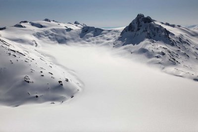Cambria Icefield, View E/SE To Unnamed Peaks (CassiarCambria043009-_083.jpg)