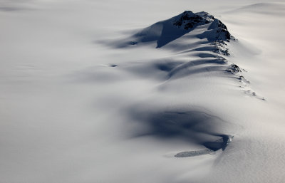 Upper Porcupine Glacier:  Ice-Buried Peaks & Avalanche  (AndreiScud042909--_171.jpg)