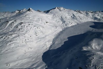 Ring Glacier (R) & Magaera (R/Center), View NE  (Lillooet021808-_054.jpg)