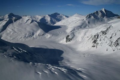 Ring Glacier:  View SW To Tisiphone  (Lillooet021808-_159.jpg)