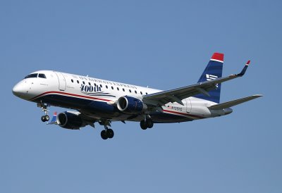 The 400th ERJ built is operated by US Airways