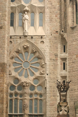 Facade of Sagrada Familia