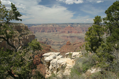First view of Grand Canyon
