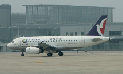 Air Macau A-319 in PVG