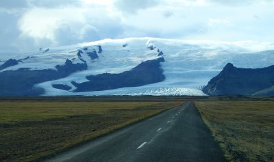 Glacier ahead