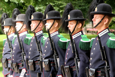 Changing of Guards, Oslo Royal Palace