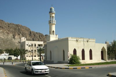 Small Mosque on street corner
