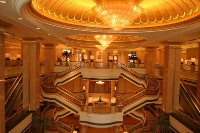 Grand staircase, Emirates Palace