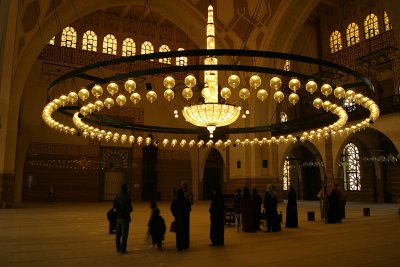 Inside al-Fatih Mosque