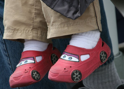 I wanted a pair of shoes like this - especially to wear at the car show in St. Ignace!