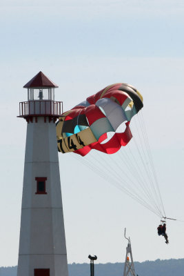 This looked so fun - I've done a lot of stuff, but, surprisingly, never parasailed!