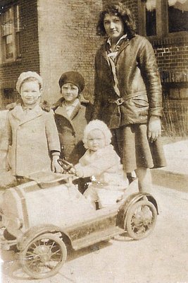 Janet in 1931 - perhaps 13 years old.