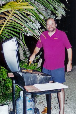We spent Christmas Day one year in the Keys grilling steaks!