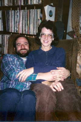 We had big glasses and lots of hair in 1989!